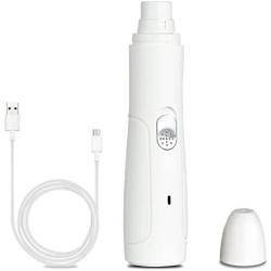 DSS Dog Nail Grinder - Upgraded Electric Pet Nail Trimmer Powerful Painless Paws Grooming & Smoothing for Small Medium Large Dogs & Cats
