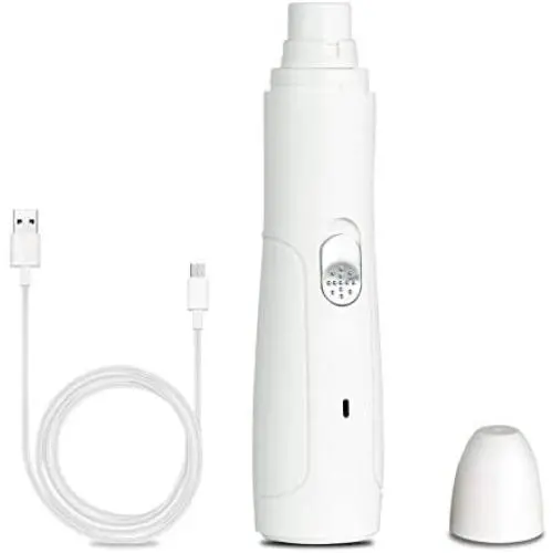 DSS Dog Nail Grinder - Upgraded Electric Pet Nail Trimmer Powerful Painless Paws Grooming & Smoothing for Small Medium Large Dogs & Cats DSS Dog Nail Grinder - Upgraded Electric Pet Nail Trimmer Powerful Painless Paws Grooming & Smoothing for Small Medium Large Dogs & Cats
