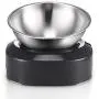 Vekonn Elevated Cat Bowl, Cat and Small Dog Food Bowl Stand, Stainless Steel Cat Food Bowl, Healthy Eating Posture and Ergonomics for Pets, Non Slip No Spill Vekonn Elevated Cat Bowl, Cat and Small Dog Food Bowl Stand, Stainless Steel Cat Food Bowl, Healthy Eating Posture and Ergonomics for Pets, Non Slip No Spill