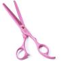 Moontay Professional Dog Grooming Scissors Set, 7 Inch/8 Inch Pet Grooming Scissors Chunkers Shears for Dog, Curved Dog Grooming Scissors, Thinning Shears for Dog with Grooming Comb