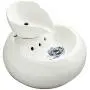 Cat Water Fountain, Quiet&Water Circulation Cat Water Dispenser, Automatic Ceramic Drinking Fountain for Cats Dogs,White Cat Water Fountain, Quiet&Water Circulation Cat Water Dispenser, Automatic Ceramic Drinking Fountain for Cats Dogs,White