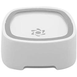Gelible Pet Water Bowl Dispenser No-Spill,Slow Water Floating Feeder Bowl, Travel Carried Dog Clear Water Bowl