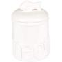 Creature Comforts Meow Treat Jar - White - Small