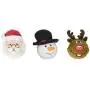 fabdog Holiday faball Squeaky Dog Toy 3 Pack - Snowman, Santa, Reindeer (Small) fabdog Holiday faball Squeaky Dog Toy 3 Pack - Snowman, Santa, Reindeer (Small)