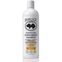 BarkLogic Natural Dog Shampoo with Essential Oils, 16 fl oz | Hypoallergenic, Plant-Based Gentle Formula for Sensitive Skin