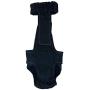 Barkertime Premium Waterproof Dog Diaper Overall - Made in USA - Denim Escape-Proof Premium Waterproof Dog Diaper Overall
