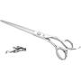 Anvil USA 966-SPX 7.5'' 440 Molybdenum Stainless Steel Straight Blade Convex Pet Shear