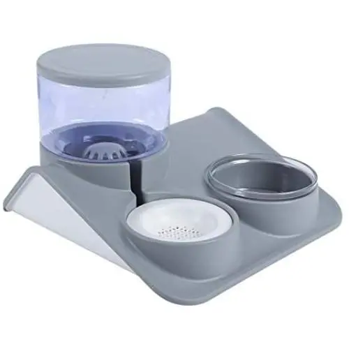 Facwxiao Food and Water Cat Water Dispenser, Suitable for Small and Medium Sized Pets, 1.8 Large Volume of Water Facwxiao Food and Water Cat Water Dispenser, Suitable for Small and Medium Sized Pets, 1.8 Large Volume of Water