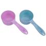 Super Design Sturdy Melamine Food Scoop for Dogs Cats Birds, Measuring Cup, Long Comfortable Handle