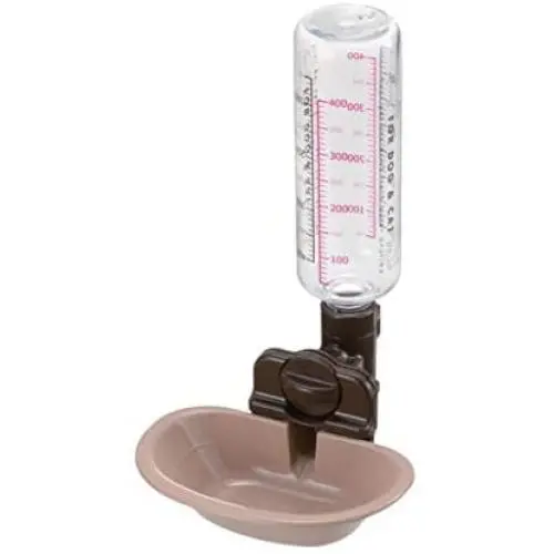 Richell Pet Rehydration Station, Gravity Refill Pet Waterer, Includes 15.9 oz Water Bottle Richell Pet Rehydration Station, Gravity Refill Pet Waterer, Includes 15.9 oz Water Bottle
