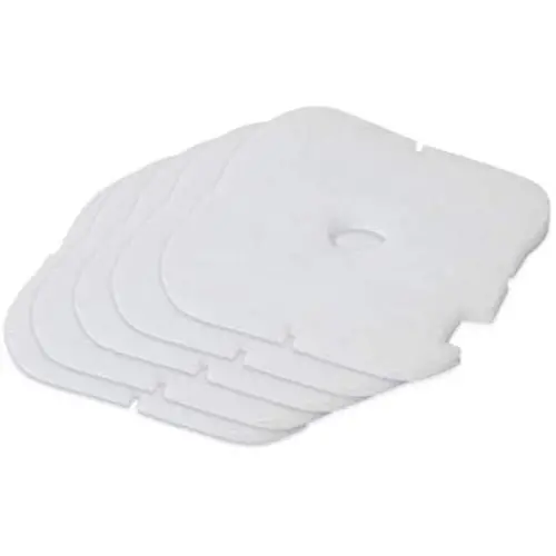 Pet Water Fountain Filters - High Density Replacement Filter for 2.0L Automatic Water Dispensers (Pack of 5) Pet Water Fountain Filters - High Density Replacement Filter for 2.0L Automatic Water Dispensers (Pack of 5)