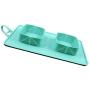 Collapsible Dog Bowls for Travel- Set of Two Foldable Portable Puppy Bowls - Cats and Dogs Food and Water - Dog Bowl Set -Dog Camping Gear - No Spill No Skid Silicon Water Bowl for Walking