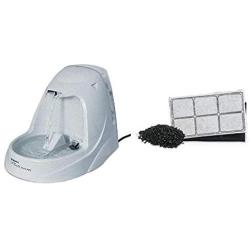 PetSafe Drinkwell Platinum Cat and Dog Water Fountain, Built-in Reservoir,Filtered Water for Your Pet, 168 oz. Water Capacity