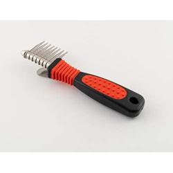 Ryans Pet Supplies Paw Brothers 8-Blade Mini Dematting Tool for Dogs, Stainless Steel