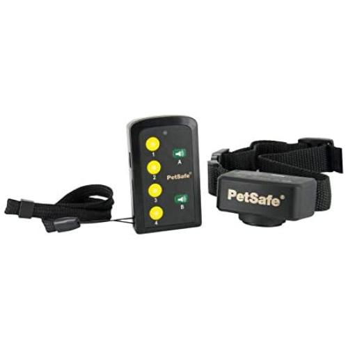 PetSafe Basic Remote Dog Training Collar for Dogs 8 lb. and Up with Tone and Static Stimulation, Water Resistant, Up to 75 Yards