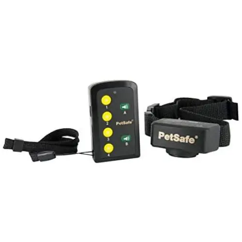 PetSafe Basic Remote Dog Training Collar for Dogs 8 lb. and Up with Tone and Static Stimulation, Water Resistant, Up to 75 Yards PetSafe Basic Remote Dog Training Collar for Dogs 8 lb. and Up with Tone and Static Stimulation, Water Resistant, Up to 75 Yards