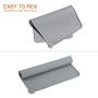 ONME Pet Feeding Mat, Silicone Waterproof Dog Cat Food Mat ，Foldable Dog Bowl Placemat Rusable Puppy Mat 【 Bowl as Gift 】