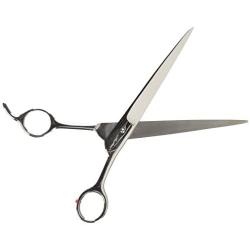 Mars Professional Stainless Steel Curved Scissors, Polished Blades, Rounded Blade Points for Safety, 7'' Length