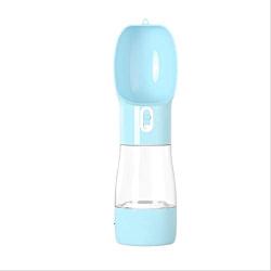XINXIAO 2 in 1 Portable Pet Dog Water and Food Bottle for Walking Food Water Feeder for Dogs Drinking Bowl Puppy Cat Water Dispenser Pet