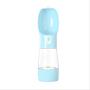 XINXIAO 2 in 1 Portable Pet Dog Water and Food Bottle for Walking Food Water Feeder for Dogs Drinking Bowl Puppy Cat Water Dispenser Pet