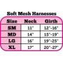 Mirage Pet Products 73-34 LGAQ Pink Birthday Cake Chipper Aqua Harness, Large