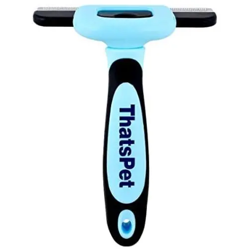 ThatsPet Dog and Cat Brush for Shedding, Long & Short Hair Pet Undercoat Grooming & Shedding Brush Tool for Small, Medium and Large Dogs and Cats - Deshedding Tool - Reduces Shedding by 95% in Minutes ThatsPet Dog and Cat Brush for Shedding, Long & Short Hair Pet Undercoat Grooming & Shedding Brush Tool for Small, Medium and Large Dogs and Cats - Deshedding Tool - Reduces Shedding by 95% in Minutes