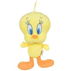 Warner Brothers Looney Tunes Tweety Big Head Plush Dog Toy, Stuffed Animal
