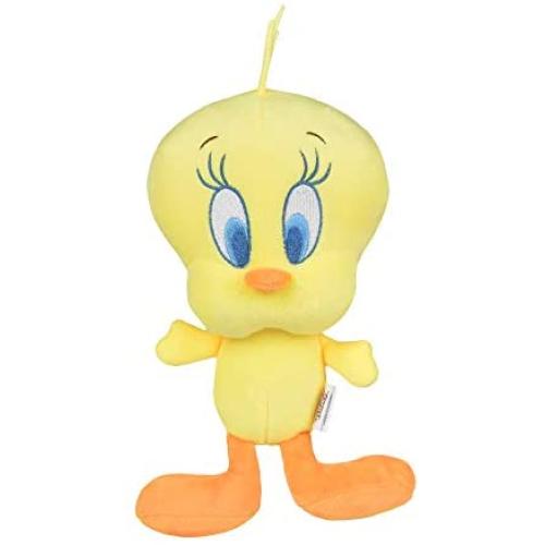 Warner Brothers Looney Tunes Tweety Big Head Plush Dog Toy, Stuffed Animal