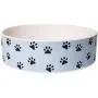 Park Life Designs Medium Pet Bowl, Pawz Pattern, 6-1/4 inch Heavyweight Ceramic Dish Stays Put, Microwave and Dishwasher Safe Park Life Designs Medium Pet Bowl, Pawz Pattern, 6-1/4 inch Heavyweight Ceramic Dish Stays Put, Microwave and Dishwasher Safe