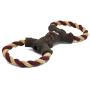 HugSmart Pet – Rope Monster | Tough Rubber and Rope Tug Toy for Small Medium and Large Dogs