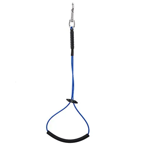 HelloCreate Dog Cat Grooming Single Noose Hoop for Pet Table Arm Bath Tub HelloCreate Dog Cat Grooming Single Noose Hoop for Pet Table Arm Bath Tub