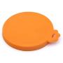 Super Design Can Covers Scoop Packaging,BPA Free Silicone Can Cover for Multiple Sizes with Melamine Food Scoop,for Dog and Cat, Small Scoop