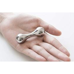 Polar Metals Solid Titanium Knucklebone Dexterity Toy | Anxiety Relief | Fidget Toys | Desk Accessories