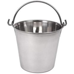 Lindys stainless steel pail, 6 quarts, Silver