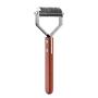 Awtang Pet Undercoat Rake Dematting Tool for Dogs Cats Grooming Comb 20 Stainless Steel Blades Dog Brush with Wooden Handle
