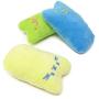 HONBAY 3PCS Funny Interactive Catnip Plush Pillow Toy for Pet Kitten Teething Chewing and Playing