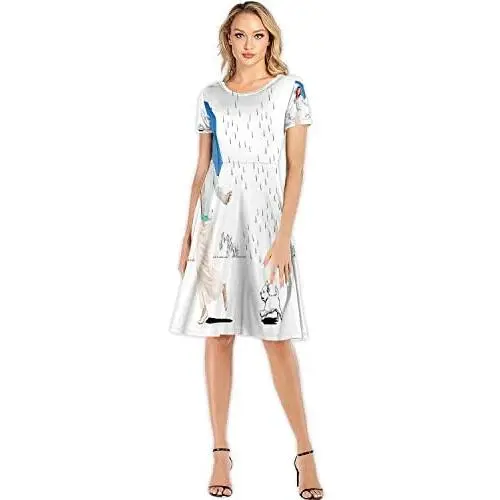 Children and Adults - Flat Design Style Set of Isolated Characters - Russia,Custom Lady Dress Elegant Casual Dresses Pe