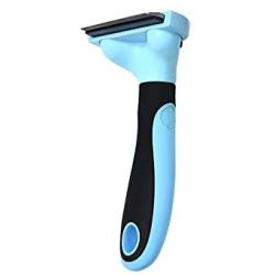 LRHD Floating Hair Buster Combs Golden Retriever Combs Special Dog Combs for Large, Medium and Small Dogs Hair Brush for Long Hair to Dog Hair Cleaner Artifact (Blue/Pink)