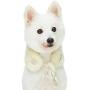 Blueberry Pet 3 Colors Soft & Comfy Faux Fur Dog Scarfs with Princess-Like Diamonds