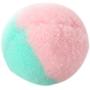 Krimo Pet Supplies, 1.8 Inches Diameter Pet Plush Ball Toys for Cats and Kittens, 1 Pc Handmade Colorful Eco-Friendly Cat Wool Balls, Color Random