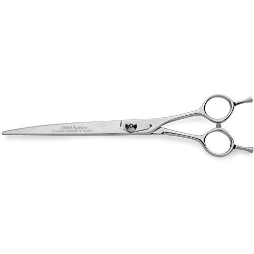 Master Grooming Tools 5900 Series Japanese Stainless Steel Shears — High-Performance Shears for Grooming Dogs - Curved, 8''