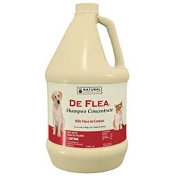 Natural Chemistry De Flea Concentrate Flea and Tick Shampoo, 1-Gallon