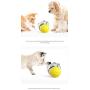 CUMOCOT Pet Tumbler Leakage Ball, Interactive Educational Toy, Made of ABS Material,Safe and Non-Electric, Suitable for Cats and Dogs.