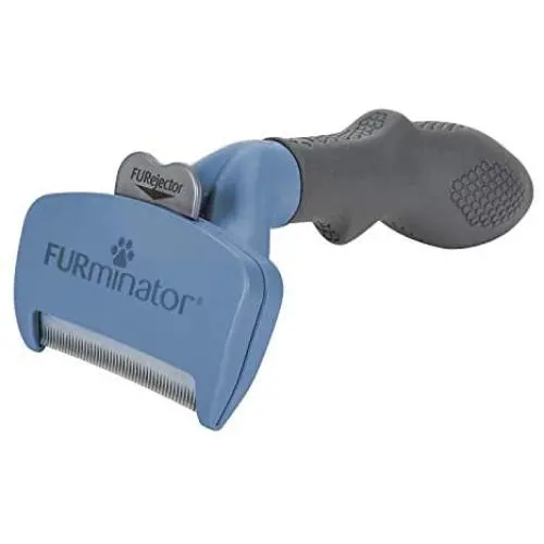 FURminator Undercoat deShedding Tool, For Medium Dogs, Long Hair FURminator Undercoat deShedding Tool, For Medium Dogs, Long Hair