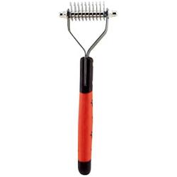 Ryans Pet Supplies Paw Brothers 10-Blade Undercoat Rake for Dogs, Medium