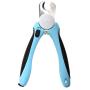 Osama Dog & Cat Pets Nail Clippers and Trimmers - with Safety Guard to Avoid Over Cutting, Free Nail File, Razor Sharp Blade - Professional Grooming Tool for Large and Small Animals