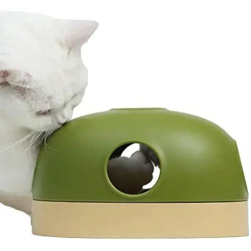 M.S. Interactive Cat Toy for Indoor Cats- with Cat Maze and Rotating Balls