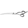 TOMBRO 7.0'' Professional Curved Blade Pet Grooming Scissors Dog Cat Hair Trimming Shears
