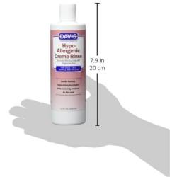 Davis Hypoallergenic Pet Crème Rinse, 12 oz