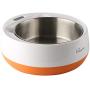 SKYMEE Stainless Steel Weighing Pet Bowl, LCD Digital Kitchen Food Scale of Grams/LB/OZ/ML Removable Bowl for Dog Cat, Large